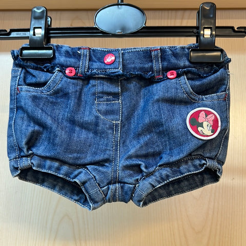 Kurze Baby-Jeans-Shorts von C&A Größe 62/68