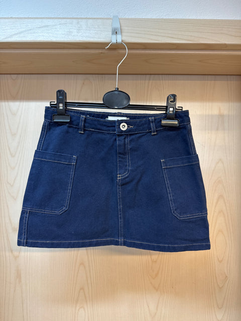 Gr.134 Zara Jeansrock jeansblau