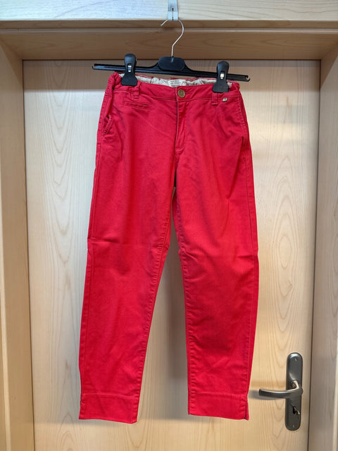 Zara Jeans rot Gr. 152