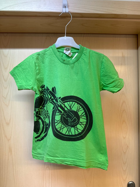 alana T-Shirt Hellgrün m. Motorrad Gr. 122