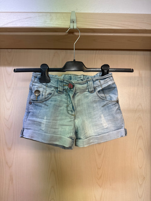 Next kurze Jeans Shorts jeansblau Gr. 122