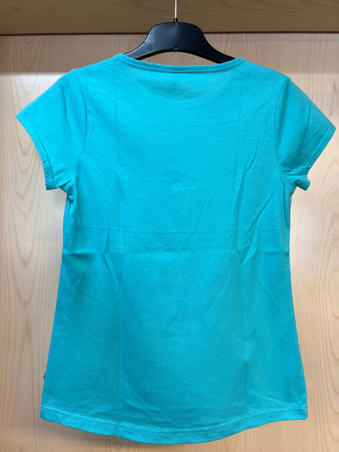 Trigema T-Shirt Hellblau m. Prinzessin Gr. 152