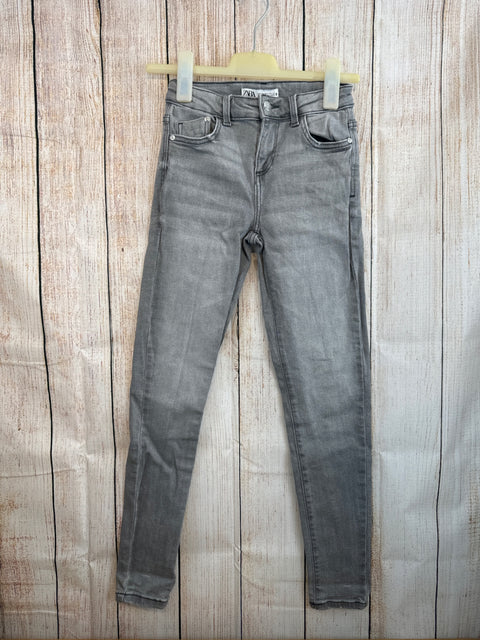 Zara Jeans Grau Gr. XS