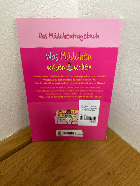 Buch, Ravensburger, DAs Mädchenfragebuch, grün (10357218)