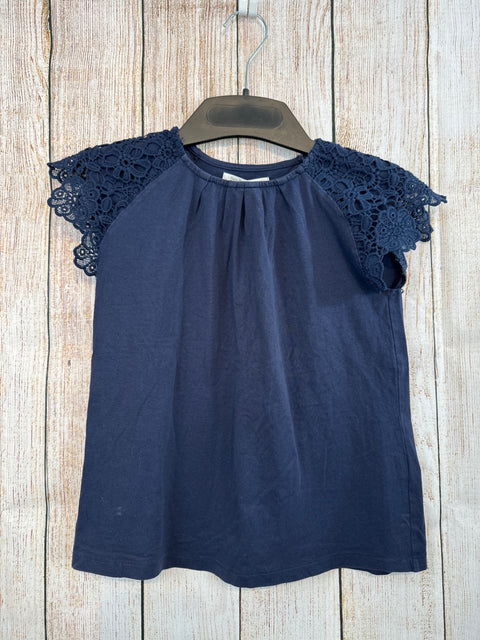 Zara T-Shirt Dunkelblau Gr. 140