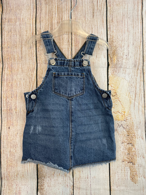 babygirl Jeans Latzkleid jeansblau Gr. 80