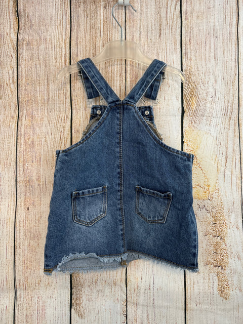 babygirl Jeans Latzkleid jeansblau Gr. 80