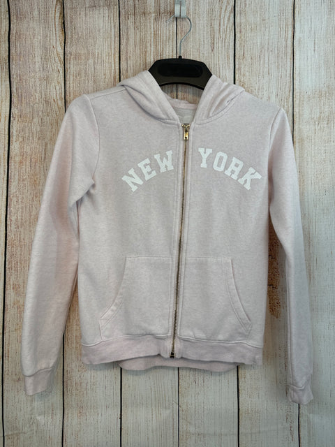 H&M Sweatjacke rosa m. Schrift Gr. 146