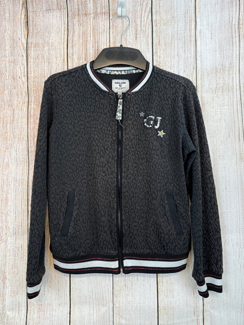 Garcia College Jacke schwarz gemustert Gr. 164