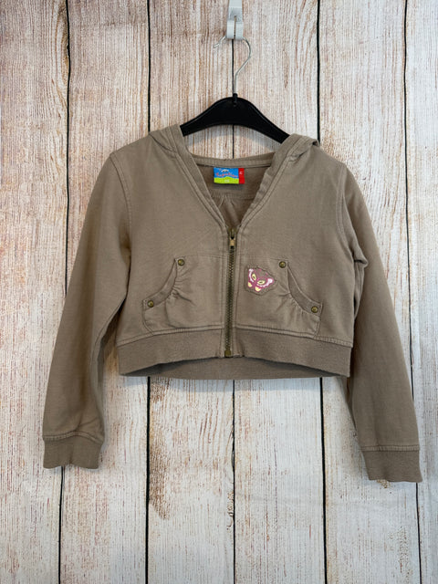 Topolino Sweatjacke kurz Hellbraun Gr. 116