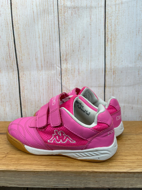 Kappa Hallen Turnschuhe pink Gr. 30