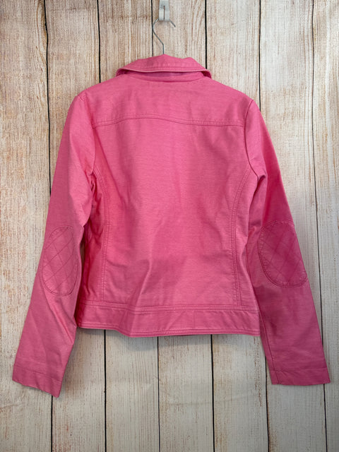 yigga Lederjacke Rosa Gr. 164