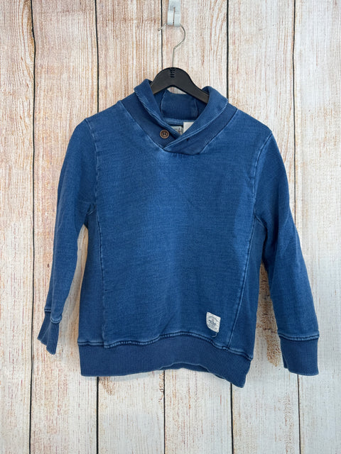 Zara Pullover Dunkelblau Gr. 116