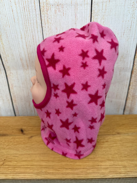 Playshoes Fleece Schlauch Pink m. Sternen Gr. 53cm