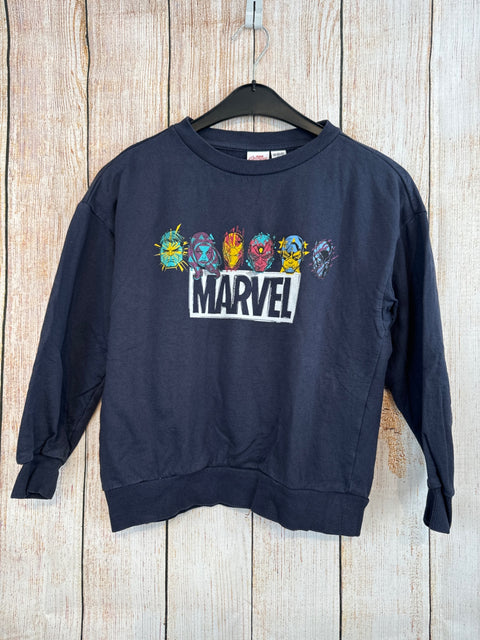 Marvel Pullover Anthrazit m. Schrift Gr. 134/140