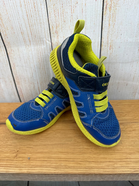 Geox Halbschuhe blau/ gelb Gr. 31