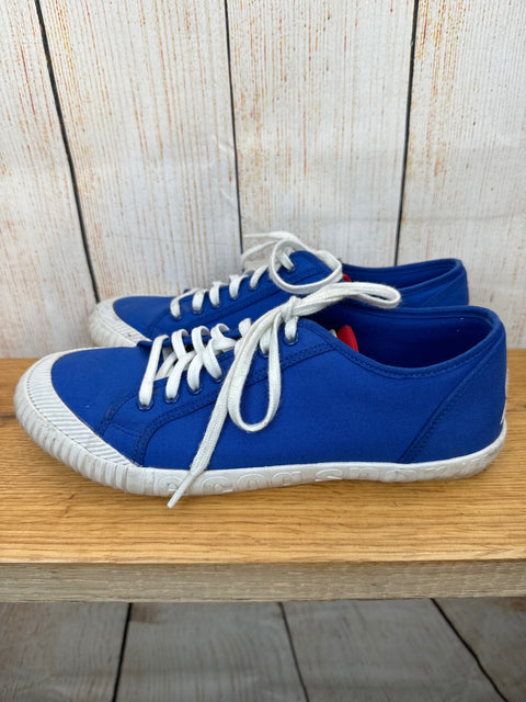 Le coq sportif Stoff Sneaker Blau Gr. 39