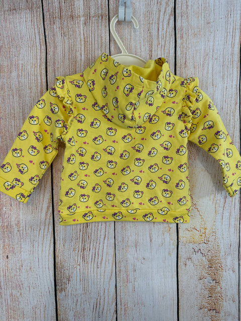 Prenatal Sweatjacke gelb m. kl. Bären Gr. 62