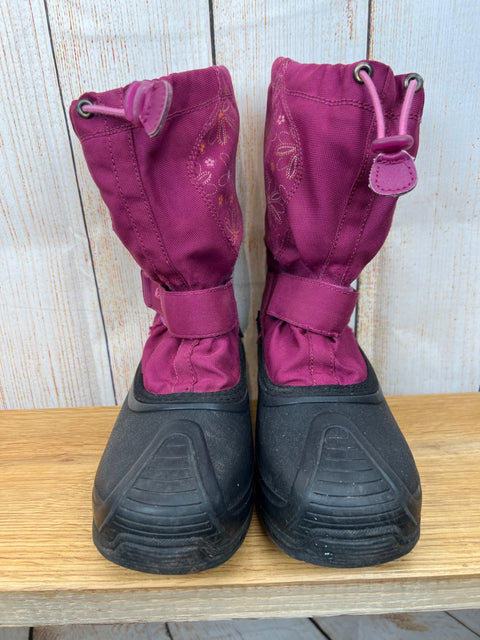 Kamik Winterstiefel lila/ schwarz Gr. 36/37