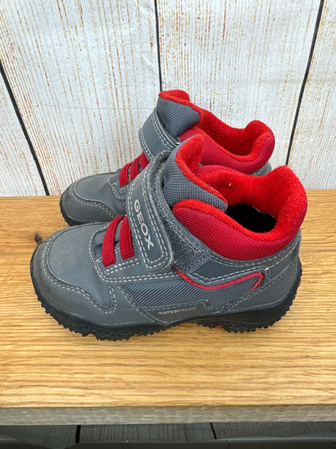 Geox Halbschuhe grau/ rot Gr. 22