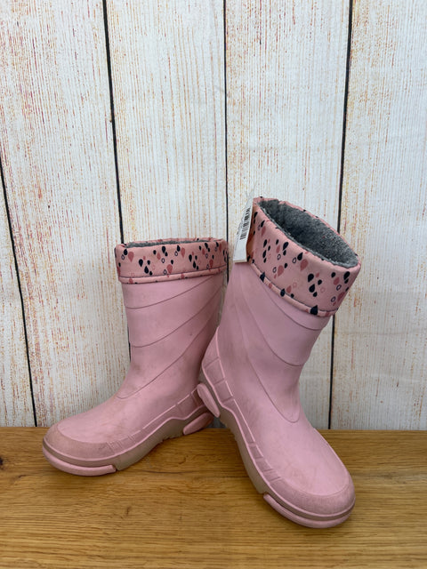 lupilu gefütterte Gummistiefel Rosa m. Blinklicht Gr. 26/27