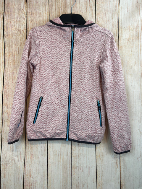 Killtec Strickjacke m. Kapuze rosa meliert Gr. 152