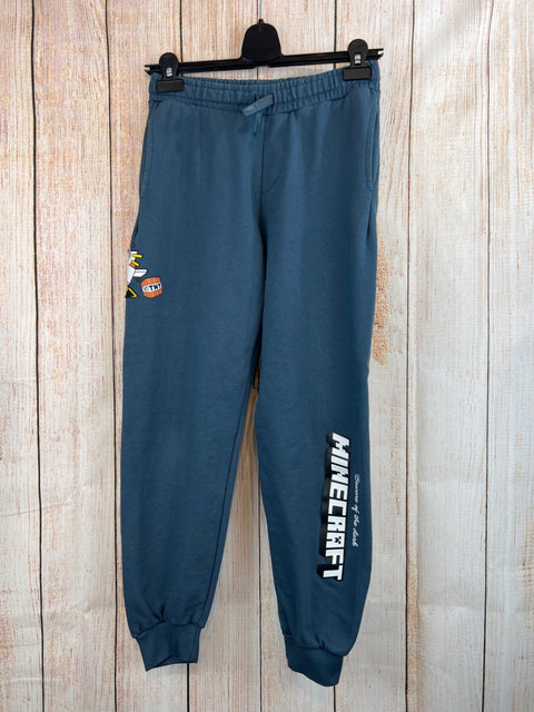 Zara Jogginghose Blau m. Minecraft Motiven Gr. 164