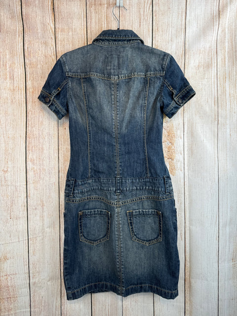 Esprit Jeans Kurzarmkleid jeansblau Gr. S