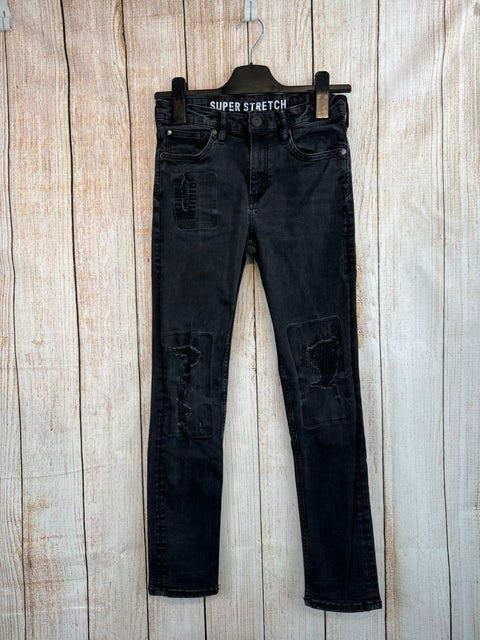 H&M Jeans Schwarz Gr. 158