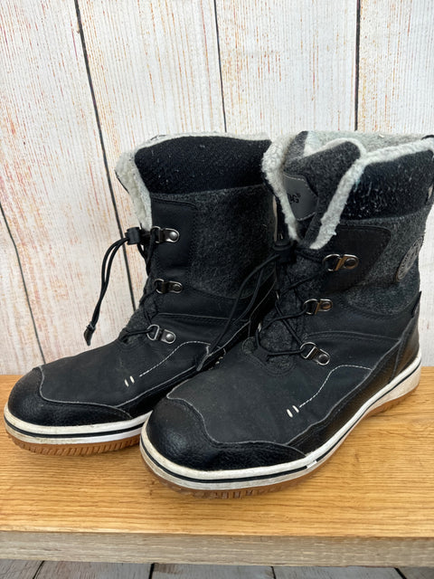 zigzag Winterstiefel Schwarz Gr. 38