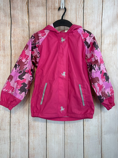 lupilu gefütterte Regenjacke Pink Gr. 122/128