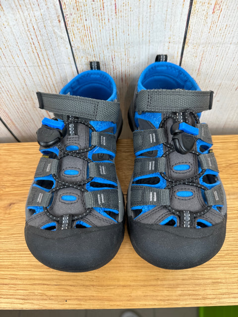 Keen Trekking Sandalen grau/ blau Gr. 32/33