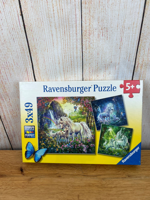 Ravensburger: Einhörner 3x49 Teile