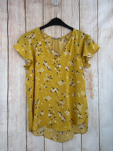 H&M Kurzarm Bluse Gr. M