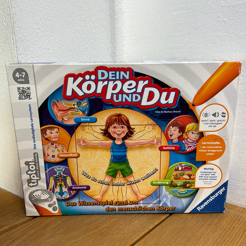 Dein Körper und du - Tiptoi Spiel ab 4 Jahren (ohne Stift!)