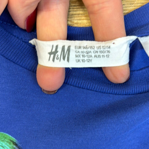 Mädchen Oversize T-Shirt von H&M Größe 146/152