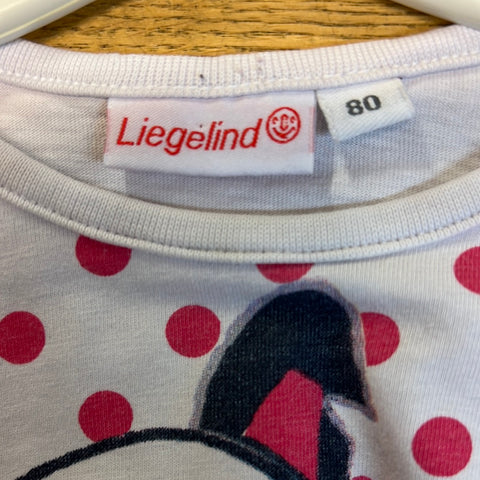 Mädchen Langarm Shirt von Liegelind Gr. 80